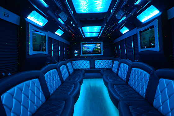 36-passenger party bus